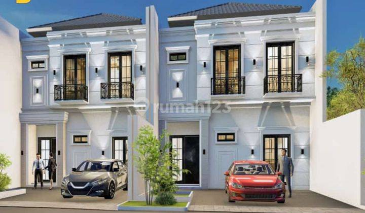 Rumah American Style Gress Sutorejo Timur Unair 2