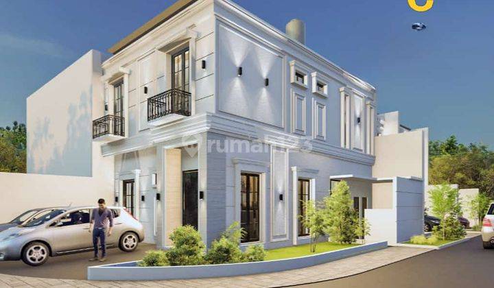 Rumah American Style Gress Sutorejo Timur Unair 1