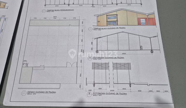 Disewakan Gudang Baru  2