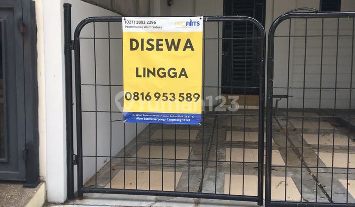 DISEWAKAN TERMURAH! RUMAH DI GRIYA SUTERA, ALAM SUTERA. 