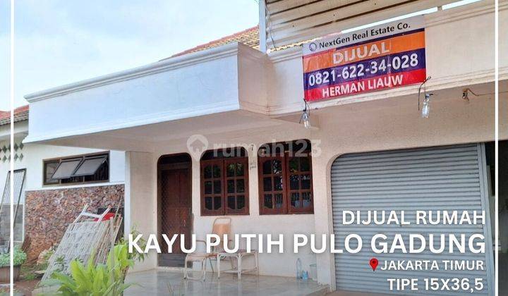 Turun Harga Dijual Rumah Kayu Putih Pulo Gadung Jakarta Timur 1