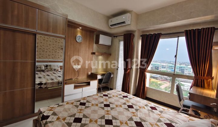 Disewakan Apartemen Scientia Gading Serpong Dekat Umn Tipe Studio Full Furnish Bagus