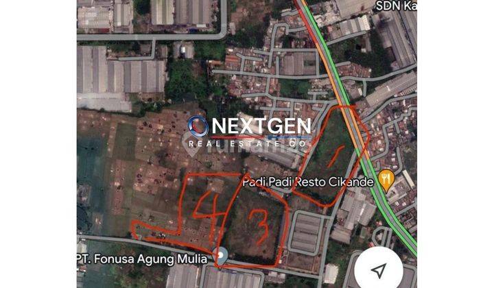 Dijual Tanah Cikande Kavling Industri Pancatama 500 Meter Dari Gerbang Tol Tepat Dijalan Raya Provinsi 2