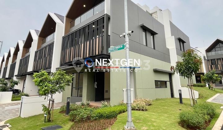 Dijual Rumah Hook Sebrang Club House 3 Lantai Attic Strozzi Symphonia Gading Serpong 1