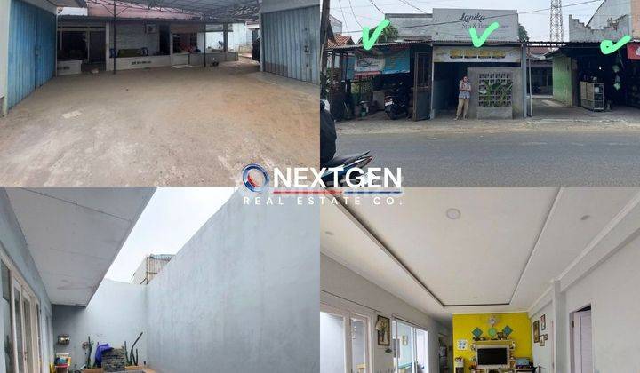 Dijual Tanah Dan Bangunan di Jombang Ciputat Tangsel Sebrang Alfamidi 1