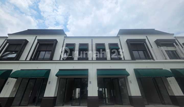 For Sale La Vallee Citra Garden Serpong Shop House Ready to Use