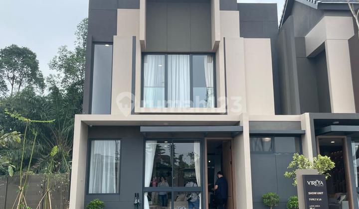 JUAL Rumah Cantik Cluster Vireya di BSD City 