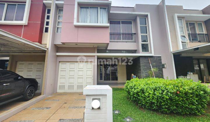 Disewakan Rumah 2 Lantai Semi Furnished Di The Spring Gading Serpong 1