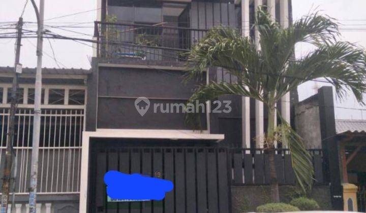 Rumah Dukuh Kupang Barat Surabaya 2 Lantai Hadap Barat 1