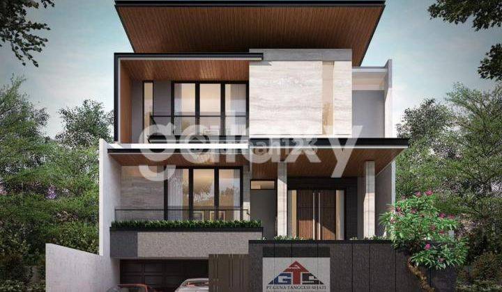 Rumah Raffles Garden Citraland Surabaya 2 Lantai Hadap Selatan 1