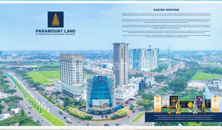 Jual Ruko Hudson Paramount Serpong