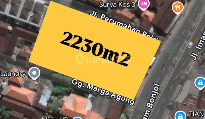 Dijual Tanah di Jalan Utama Imam Bonjol Denpasar Barat. 1