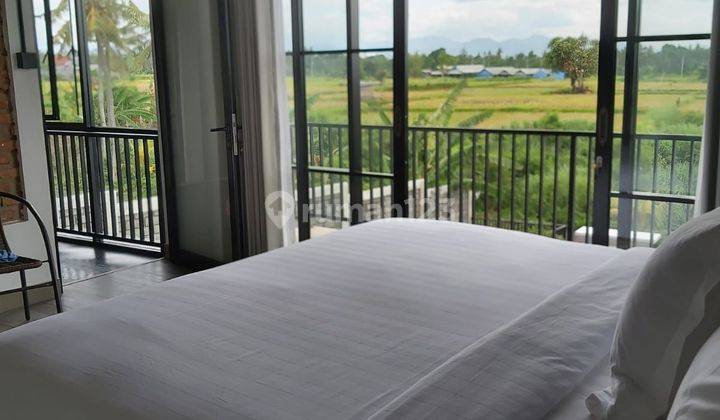 FREEHOLD VILLA WITH VIEW RICEFIELD & MONTAIN NEAR TO KERAMAS BEACH 1