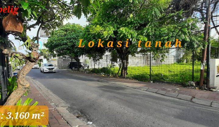 Dijual Tanah 31.6 are di Jalan Pantai Batu Belig, Seminyak 1