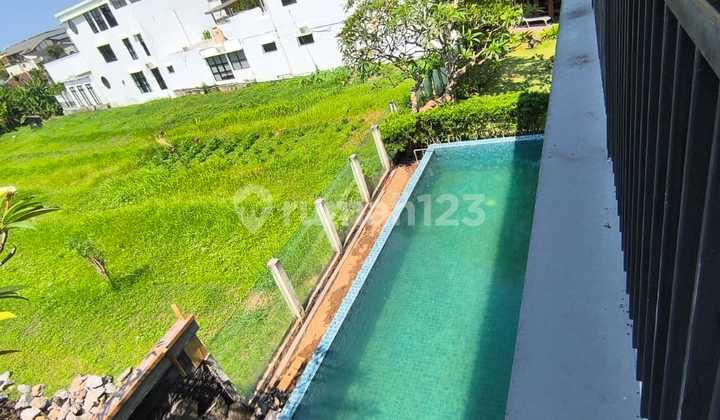 DIJUAL RUMAH SEMI VILLA 4 BEDROOMS PRIVATE POOL AREA TENANG NYAMAN BANJAR KUWUM KEROBOKAN BALI