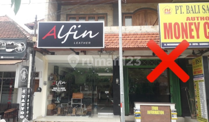 For Sale 1 Plot of Land with Total Area of 49 M2 Including Building - Badung