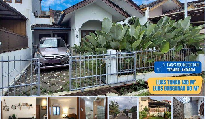 Rumah Cluster Di Antapani Lt140 Dekat Puri Dago, Terminal Antapani - Jl. Trs Jakarta 1