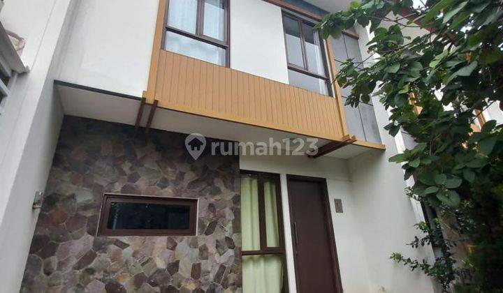 Rumah 2lantai minimalis modern, lingkungan nyaman aman di bsd 1