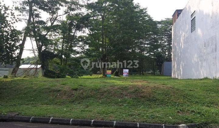 Dijual kavling siap bangun bentuk kotak hadap selatan di Bsd  1