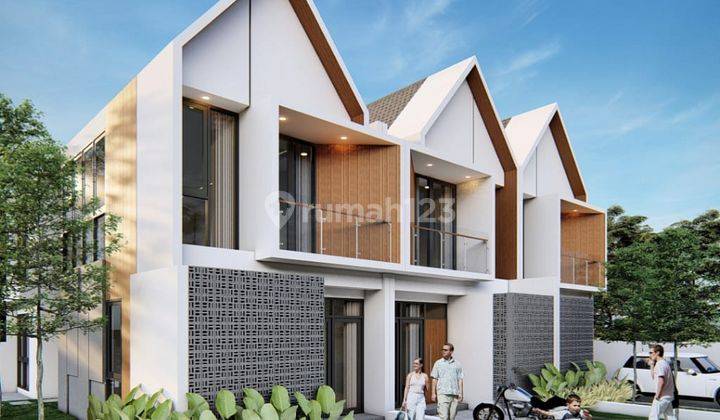 Rumah baru exclusive hanya 3 unit mewah dan elegan di bsd  1