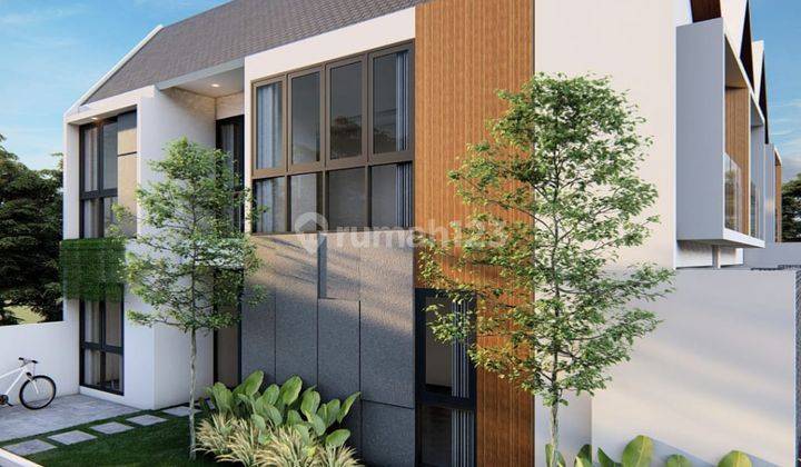 Rumah baru exclusive hanya 3 unit mewah dan elegan di bsd  2