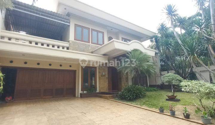 Rumah mewah siap huni Semifurnish with pool di pondok indah 1