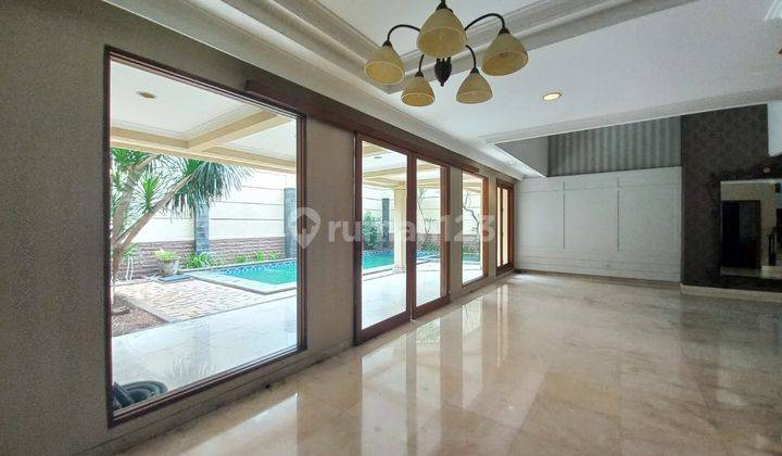 Rumah mewah siap huni Semifurnish with pool di pondok indah 2