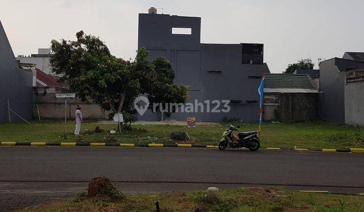 kavling kecil langka sudah SHM di Nusaloka hadap tenggara  1