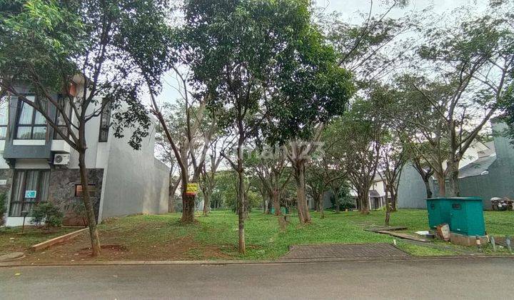 Kavling cantik hoek taman depan taman asri dan tenang di Avani 1