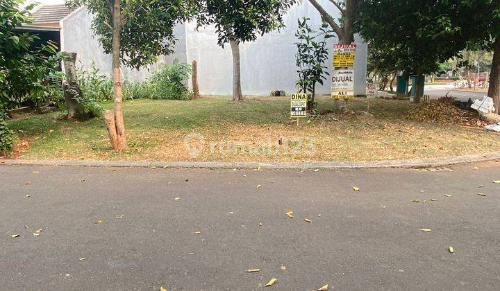 Kavling siap bangun hoek cantik view taman asri di Avani bsd  2