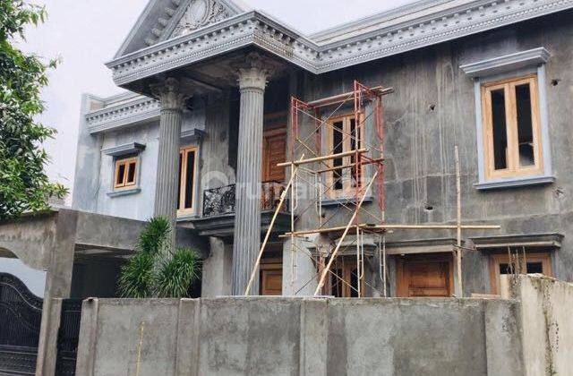 Rumah baru 80% jual apa adanya di Puspitaloka bsd city 1