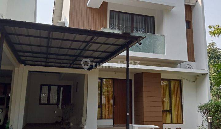 Rumah cantik hadap selatan lebar 9x20 siap huni, rapi di Foresta  1