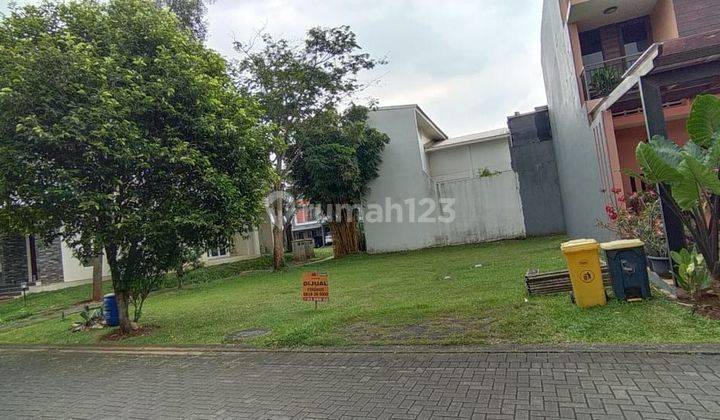 Kavling hoek taman cantik hadap selatan barat diForesta  1