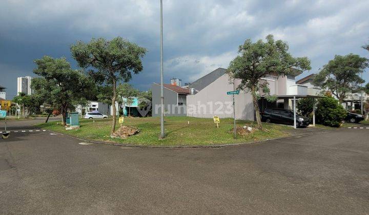 Kavling hoek siap bangun lokasi oke selatan barat 181m² di icon  2