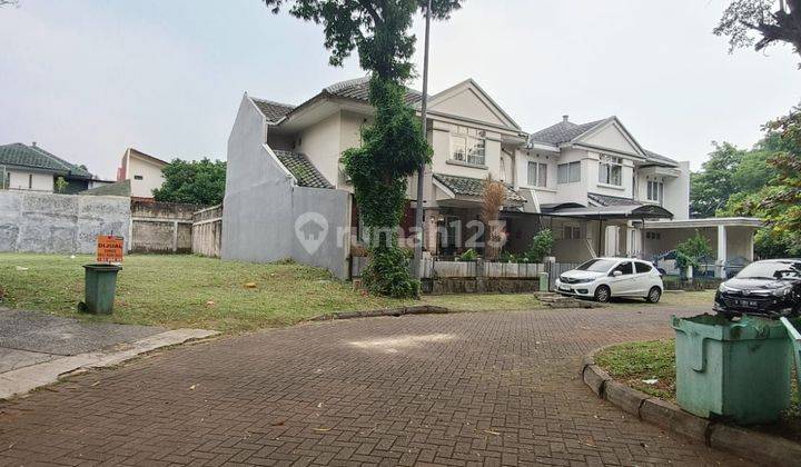 Kavling siap bangun 541m² view taman yg luas diPuspitaloka 2