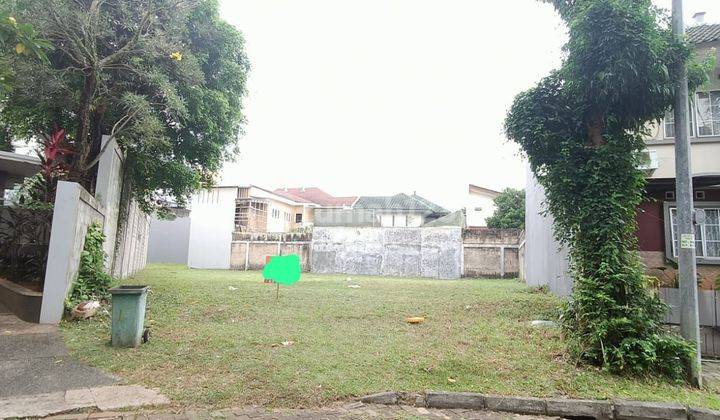 Kavling siap bangun 541m² view taman yg luas diPuspitaloka 1