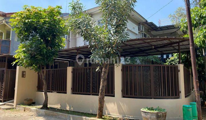 Rumah 2lantai Siap Huni Bagus Rapi Asri Di Villa Melati Mas 2