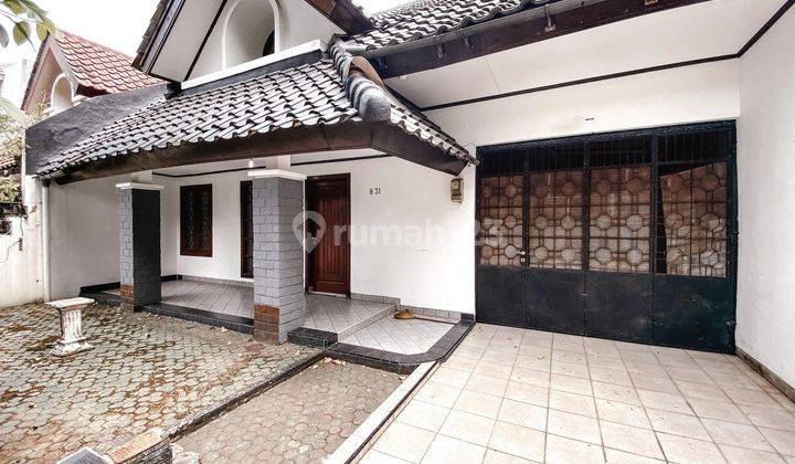 Rumah 1lantai Murah Hadap Utara Lokasi Depan Taman Di Anggrek Loka  1