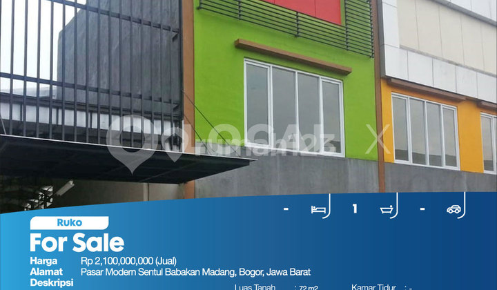 Modern Market Shop House Sentul Babakan Madang, Bogor, West Java 2