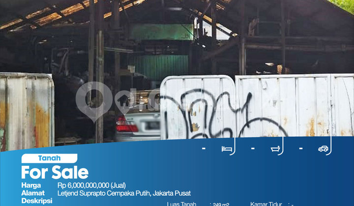 Tanah Kavling Letjend Suprapto Cempaka Putih, Jakarta Pusat 2