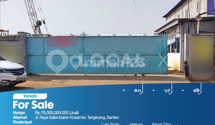 Tanah Kavling Jl. Raya Salembaran Kosambi, Tangerang, Banten Tanah Kavling Jl. Raya Salembaran Kosambi, Tangerang, Banten