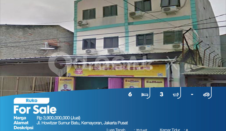 Howitzer Sumur Batu Shop House, Kemayoran, Central Jakarta 2