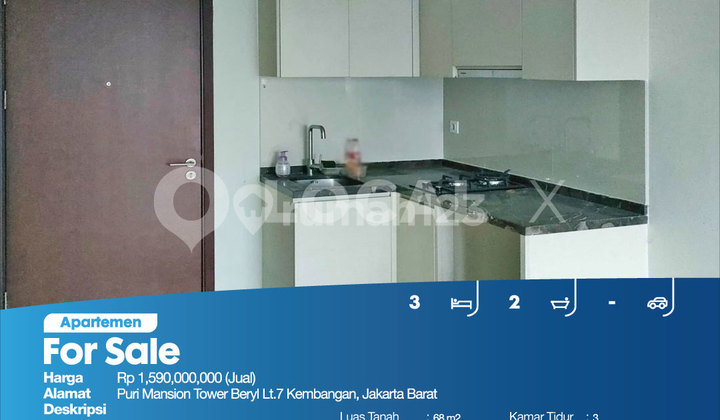 Apartemen Puri Mansion Tower Beryl Lt.7 Kembangan, Jakarta Barat 2