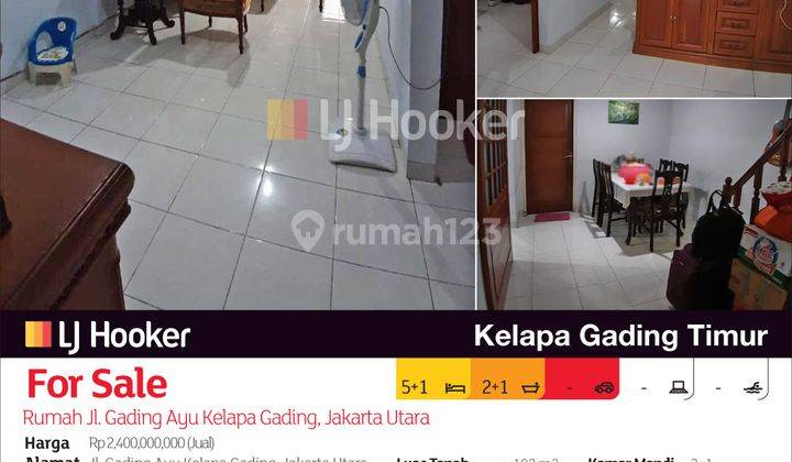 Rumah Jl. Gading Ayu Kelapa Gading, Jakarta Utara 2