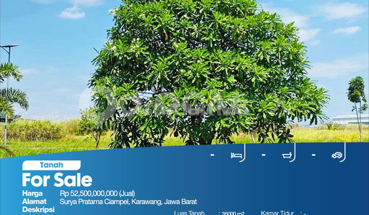 Surya Pratama Ciampel Land Plot, Karawang, West Java Surya Pratama Ciampel Land Plot, Karawang, West Java