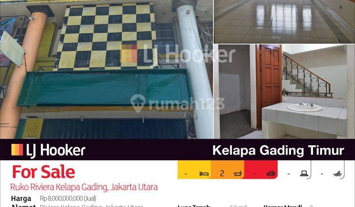 Ruko Riviera Kelapa Gading, Jakarta Utara 2