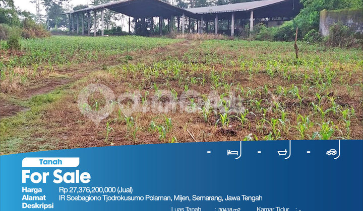 Ir Soebagiono Tjodrokusumo Polaman Plot Land, Mijen, Semarang, Central Java 2