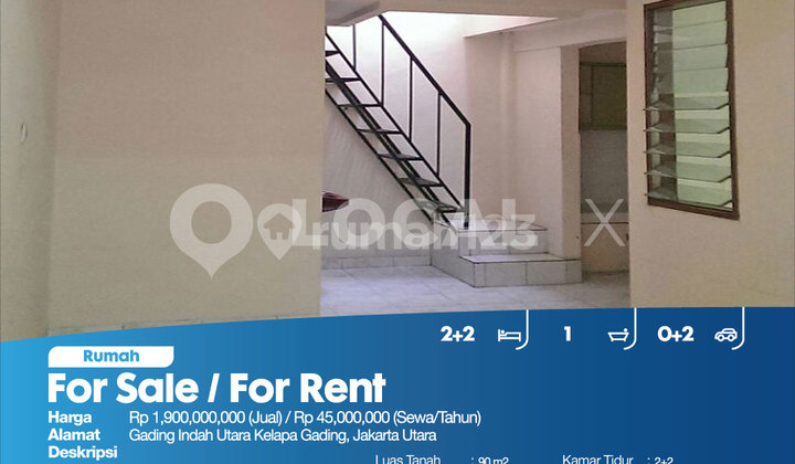 Rumah Gading Indah Utara Kelapa Gading, Jakarta Utara 2