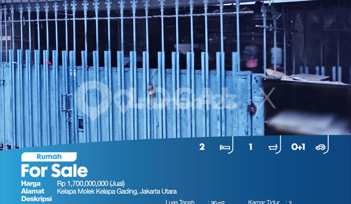 Rumah Kelapa Molek Kelapa Gading, Jakarta Utara 2