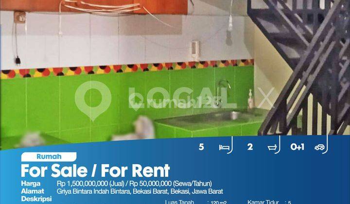 Rumah Griya Bintara Indah Bintara, Bekasi Barat, Bekasi, Jawa Barat 2